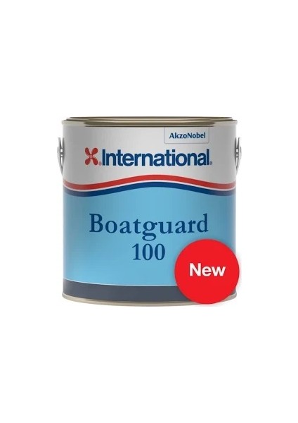 Internatıonal Boatguard 100 Tekne Zehirli Boya Black 2.5 Lt