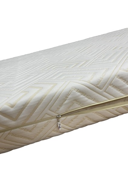 Orto Bebek Yatağı Organik Pamuk Malzeme ile 15 cm Yükseklikte Krem Renk fırsatları