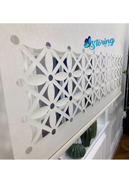 Lzr Model 01 Yeni Lazer Kesim Stor Perde Ekru fiyatları