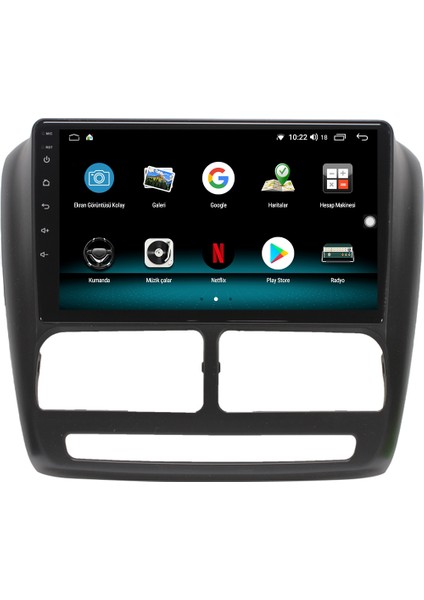 Fiat Doblo Android 10 Carplay Özellikli Navigasyon Multimedya Ekran 2gb Ram + 32GB HDD
