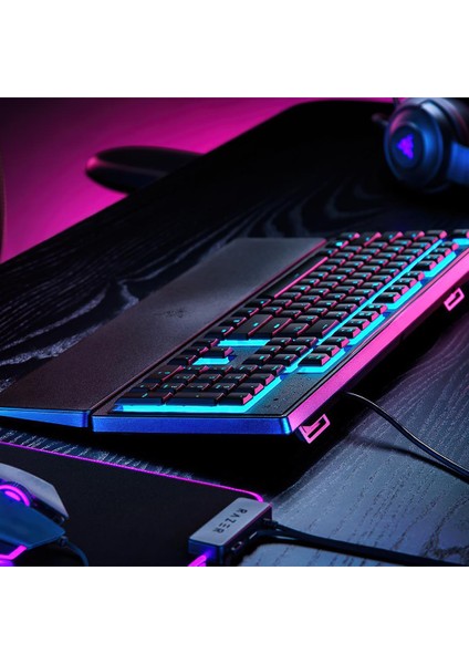 Ornata V3 x Klavye USB Su Geçirmez Türkçe Siyah Gaming Oyuncu Klavye