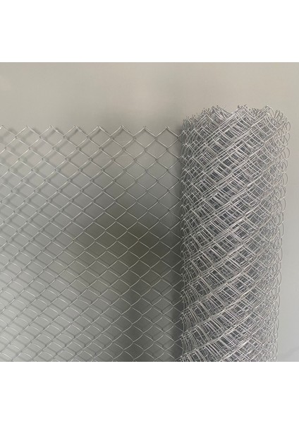 Galvanizli Örgü Tel Bahçe Çiti - 2,00 mm Kalınlık 65x65 Göz Aralığı H:100 cm L:10 Metre