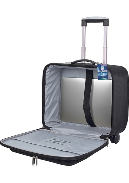 Mybek MB-PT-Z900 Pilot Tipi Notebook Bölmeli Seyahat Çantası