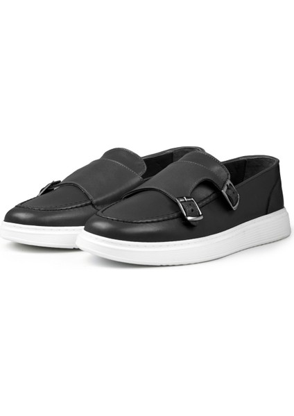 Strap Deri Erkek Günlük Ayakkabı, Loafer Ayakkabı, Günlük Ayakkabı, Hafif Ayakkabı