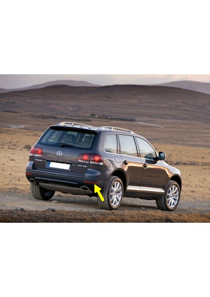 Vw Touareg 2007-2010 Sağ Arka Tampon Reflektörü Kedi Gözü 7L6945106A