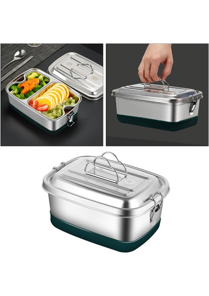 Paslanmaz Bento Konteyner Depolama 1200 ml. (Yurt Dışından)