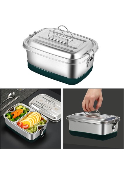 Paslanmaz Bento Konteyner Depolama 1200 ml. (Yurt Dışından)