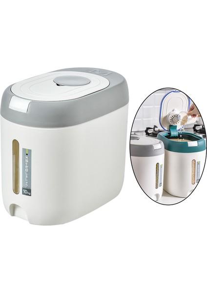 10 kg. Mutfak Pirinç Depolama Kovası (Yurt Dışından) fırsatları