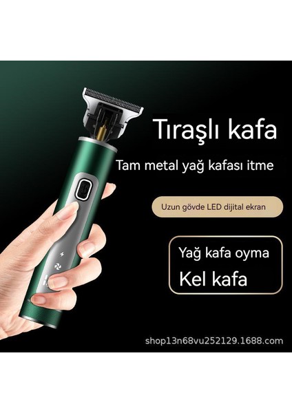 LED Şarj Edilebilir Elektrikli Saç Kesme Makinesi (Yurt Dışından)