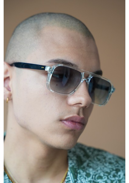 Egesta Clear Black Erkek Güneş Gözlüğü