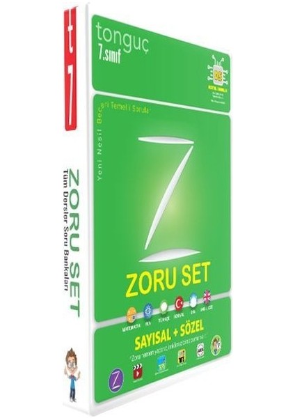 Tonguç Akademi 7. Sınıf Zoru Bankası Tüm Dersler Set