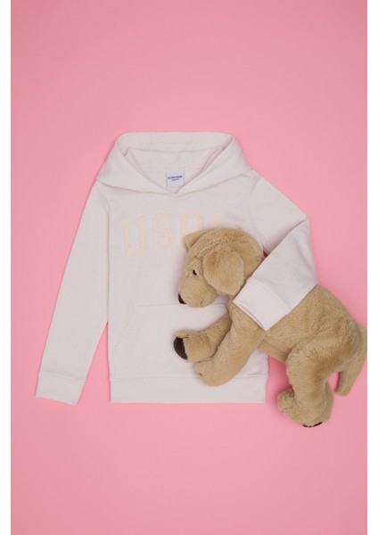 Kız Çocuk Ekru Sweatshirt 50260922-VR019
