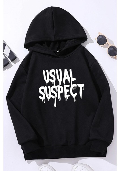 Çocuk Usual Suspect Baskılı Sweatshirt