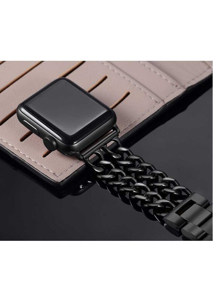 Apple Watch Ultra 49MM Kordon Cowboy Metal Strap Kayış
