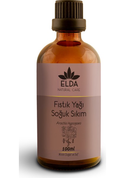 Fıstık Yağı Soğuk Sıkım 100 ml