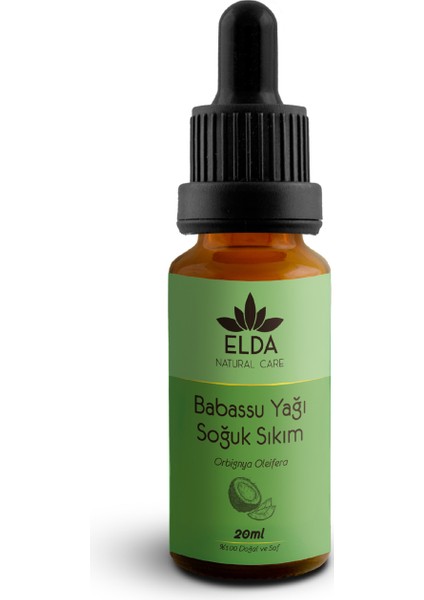Babassu Yağı Soğuk Sıkım 20 ml