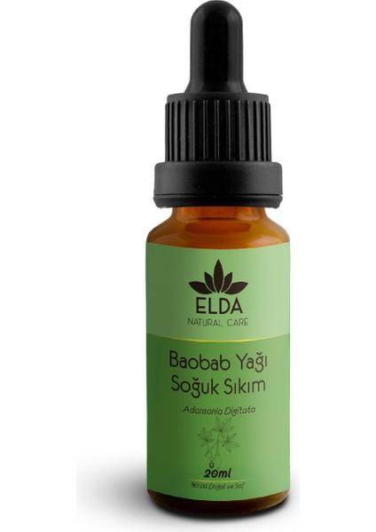 Baobab Yağı Soğuk Sıkım 20 ml