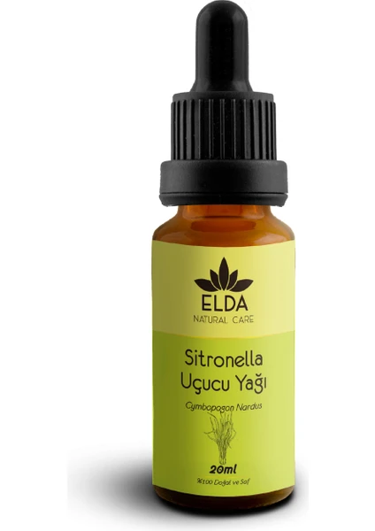 Elda Natural Care Sitronella Uçucu Yağı 20 ml