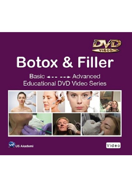 Botox ve Filler Ingilizce DVD Seti (Ciltli)