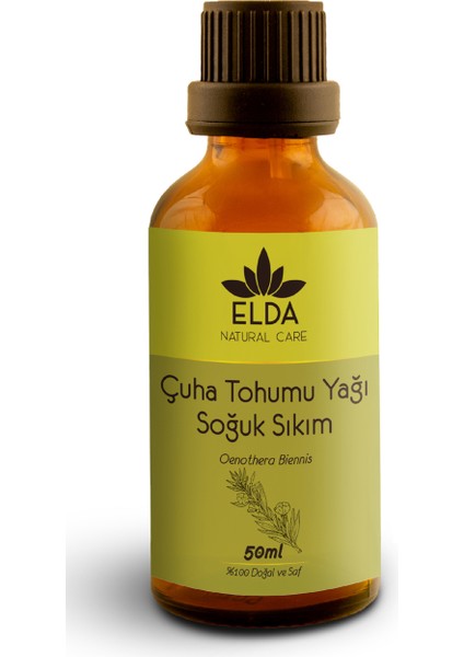 Elda Natural Care Çuha Tohumu Yağı Soğuk Sıkım 50 ml