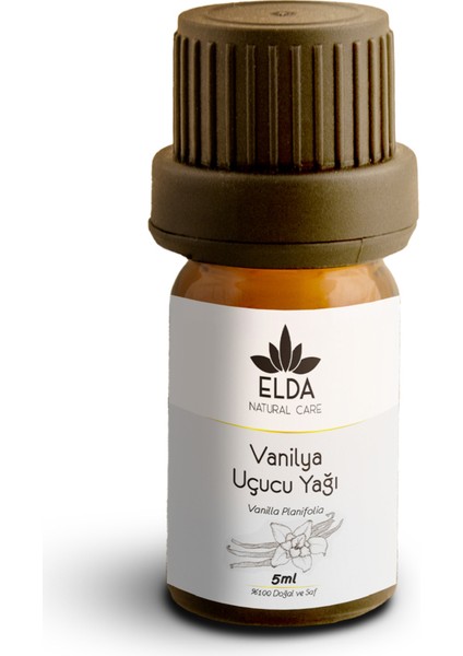 Elda Natural Care Vanilya Uçucu Yağı 5 ml