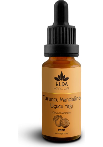 Elda Natural Care Turuncu Mandalina Uçucu Yağı 20 ml