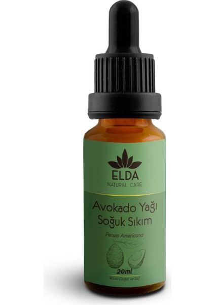 Avokado Yağı Soğuk Sıkım 20 ml