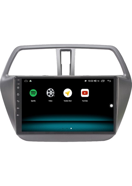 Suzuki S Cross Android 10 Carplay Özellikli Navigasyon Multimedya Ekran 2gb Ram + 32GB HDD