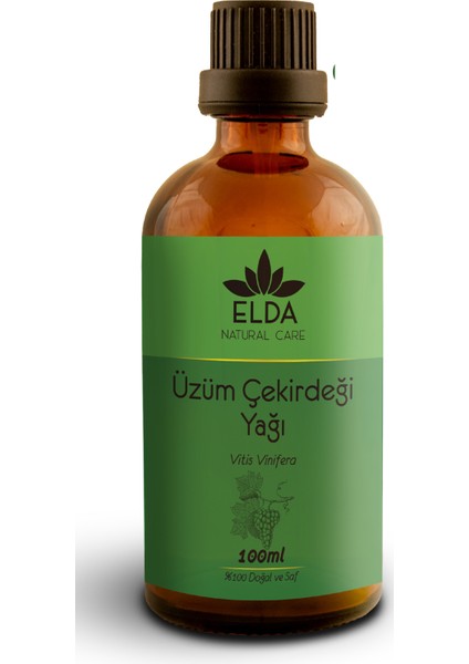 Üzüm Çekirdeği Yağı Soğuk Sıkım 100 ml