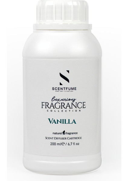 Vanilla Geniş Alan Kokulandırma Makinesi Parfümü, Ofis, Otel, Mağaza Kokusu- 200 ML