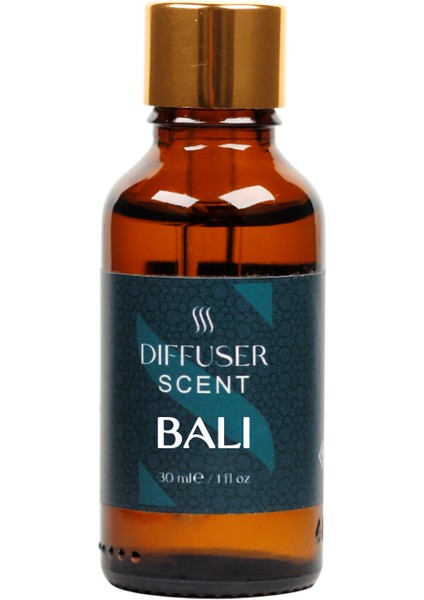 Bali Koku Difüzörü Esansı, Difüzör Parfümü, Ev Kokulandırma 30 ml