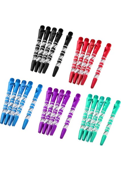 5 Adet 50MM Iplik Alaşımı Yeniden Yazılmış - Siyah (Yurt Dışından)