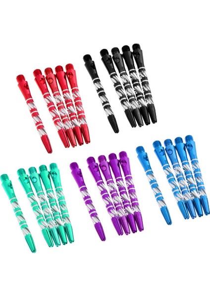 5 Adet 50MM Iplik Alaşımı Yeniden Yazılmış - Siyah (Yurt Dışından)