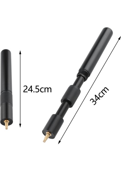 Teleskopik Havuz Bilardo Uzantısı Teleskopik Aksesuar Siyah 24.5cm (Yurt Dışından) fırsatları