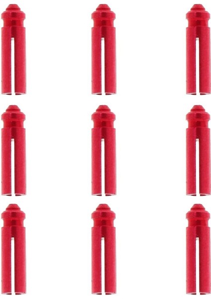 9 Adet Eloksallı Alüminyum Koruyucular / Uygulama Için Koruyucular - Kırmızı (Yurt Dışından) fiyatları