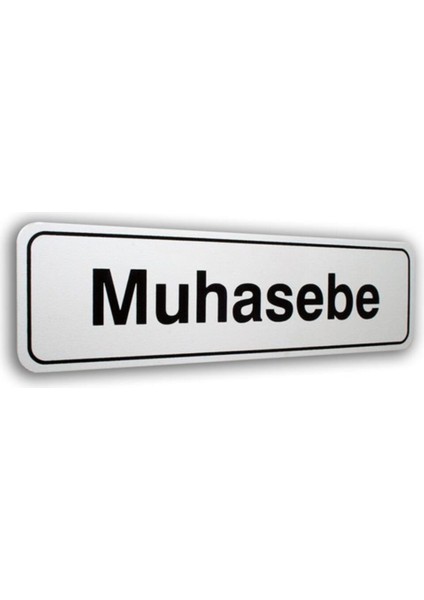 Elegan Pvc Tabela Muhasebe 7X25CM