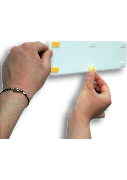 Pano Pvc Yönlendirme Levhaları Çıkış Devam 7X25 Cm.