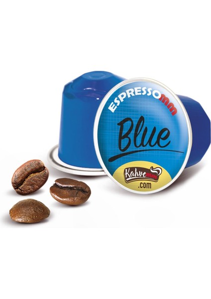 Premium Blue Alüminyum Kapsül Kahve-Kafeinsiz Nespresso® Uyumlu 100 Adet
