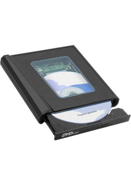 USB 3.0 Harici DVD Drive Yazarı Pc Black Için Okuma-Yazma Dvd-Rw