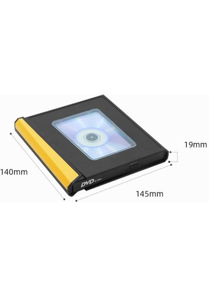 USB 3.0 Harici DVD Drive Yazarı Pc Black Için Okuma-Yazma Dvd-Rw modelleri
