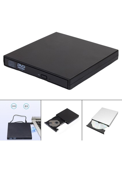 USB 2.0 Harici Sürücü Okuma -Write -Rw Black modelleri