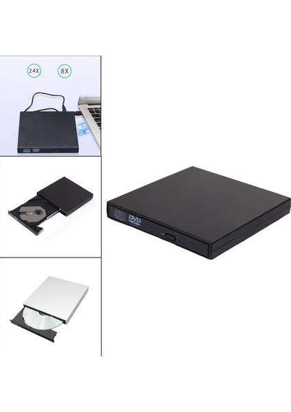 USB 2.0 Harici Sürücü Okuma -Write -Rw Black fırsatları