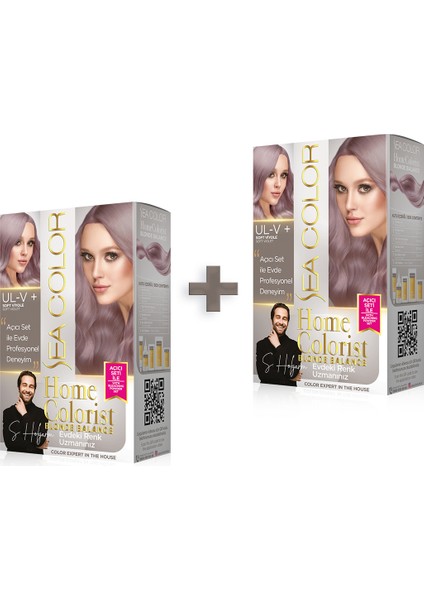 Homecolorist Ul-V+ Soft Viyole Saç Boyası