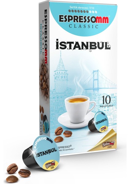 Classic İstanbul Kapsül Kahve Nespresso® Uyumlu 10 Adet