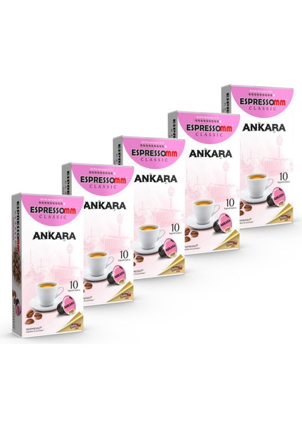 Classic Ankara Kapsül Kahve Nespresso® Uyumlu 50 Adet