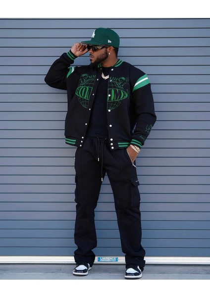 Oversize Limited Homme Bomber Kolej Ceket indirimleri