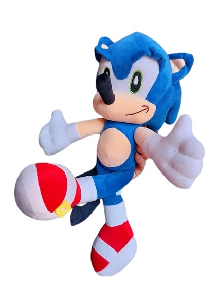 Sonıc Peluş 45 cm Büyük Boy Oyuncak Sonic Yurtdışı Orjinal modelleri
