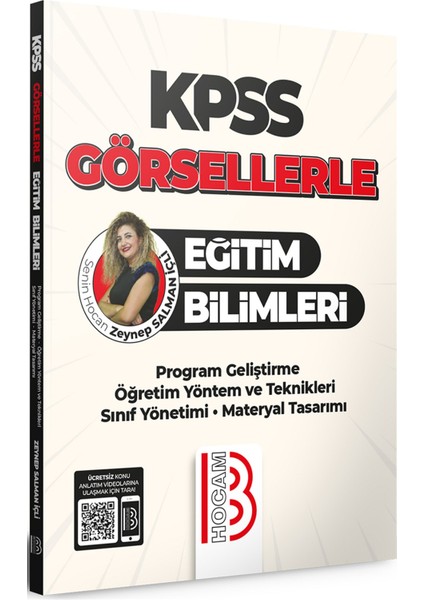 KPSS Görsellerle Eğitim Bilimleri PG Öğretim Yöntem ve Teknikleri Sınıf Yönetimi Materyal Tasarımı