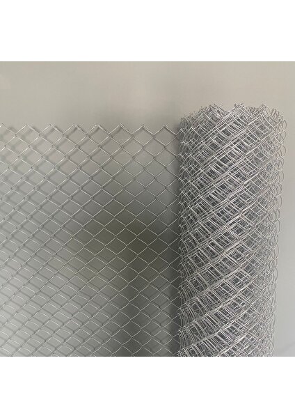 Cihan Çit Galvanizli Örgü Tel Bahçe Çiti - 2,00 mm Kalınlık 60X60 Göz Aralığı H:100 cm L:10 Metre