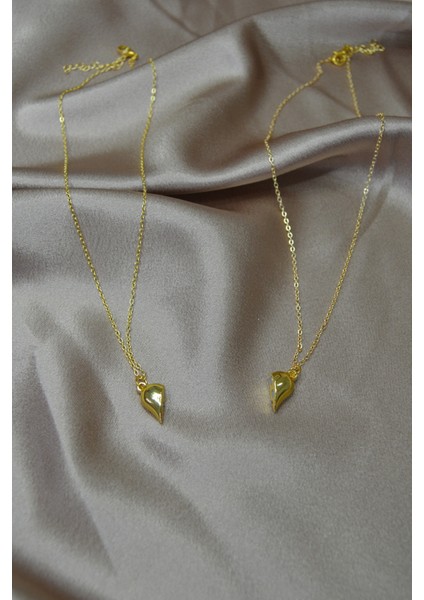 Mıknatıslı Sevgili Çift Kolye Mıknatıslı Kalp Kolye fiyatları